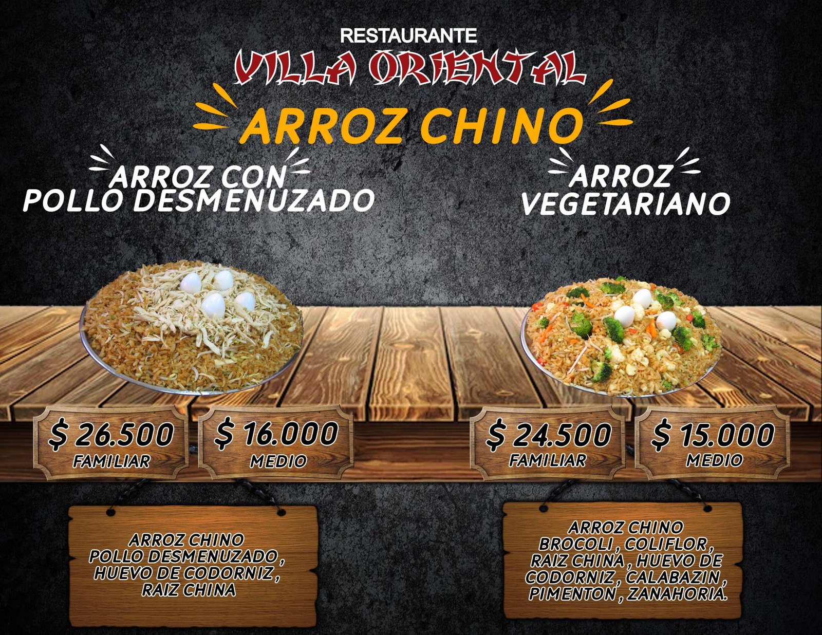 MENU ARROZ 1