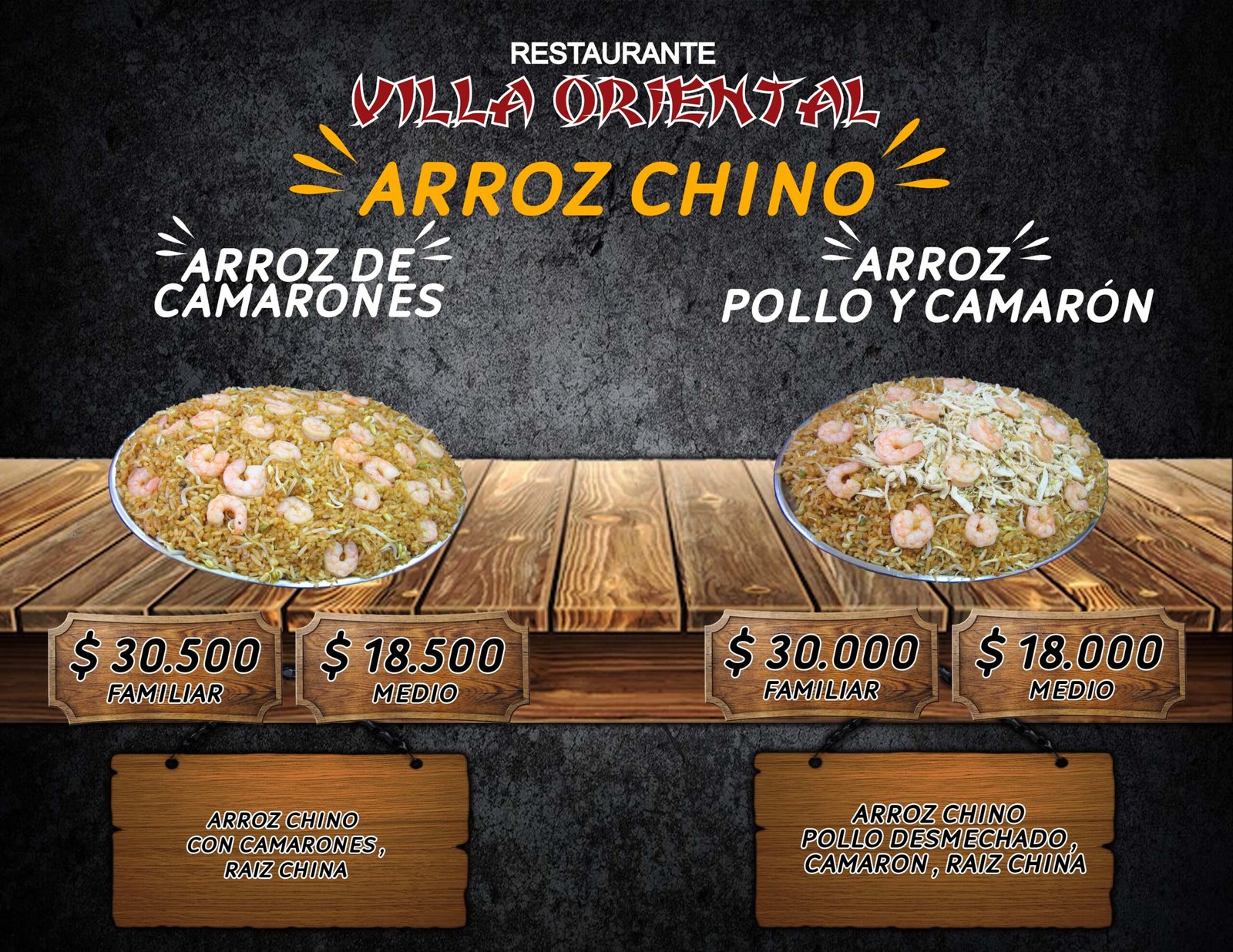 MENU ARROZ 3