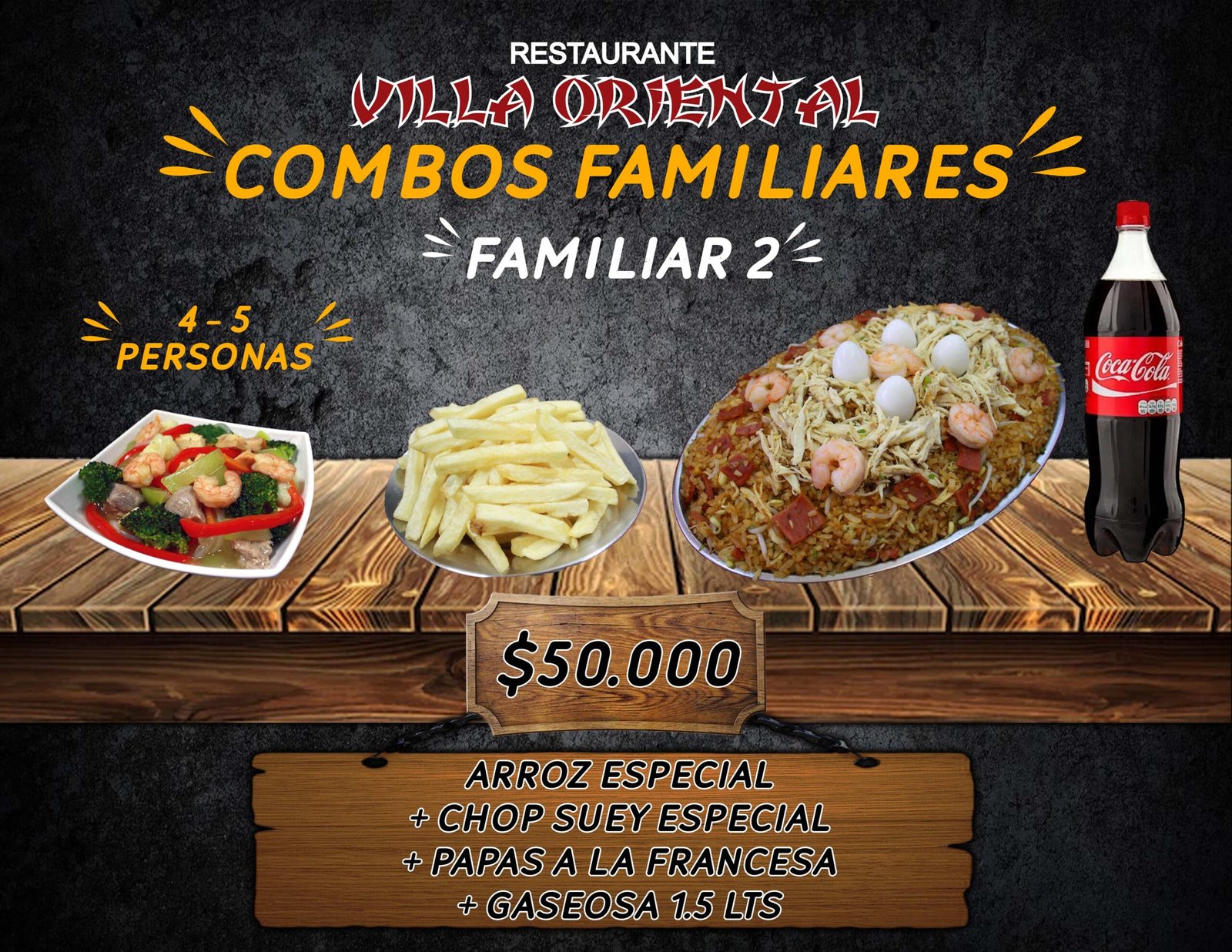 MENU COMBO FAMILIAR 2