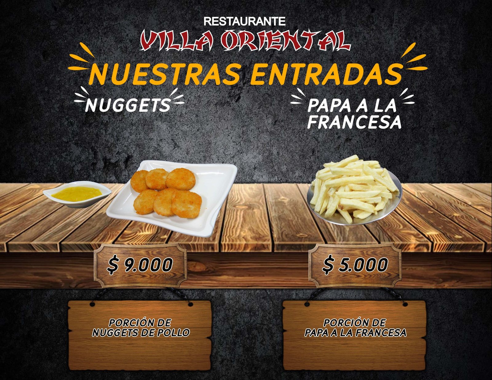 MENU ENTRADAS 3